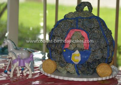 Coolest Cinderella Coach Cake