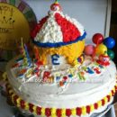 Homemade Circus Cake