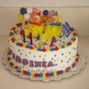 Homemade Clown Cake