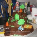 Homemade Construction Birthday Cake
