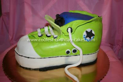 Coolest Converse Sneaker Cake