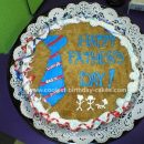 Homemade  Cookie Fathers Day Cake