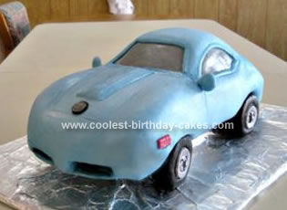 The '74 Corvette Car Cake