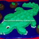 Crocodile Birthday Cake