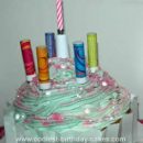 Homemade CupCake Birthday Cake