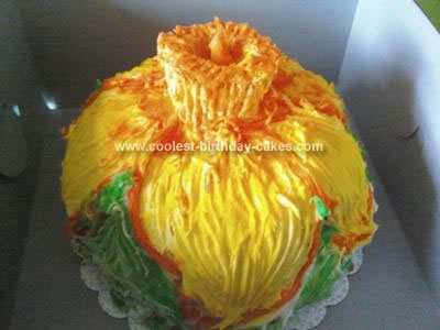 Homemade Daffodil Cake