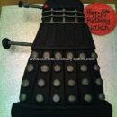 Homemade Dalek (Doctor Who) Cake