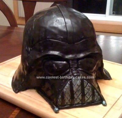 Darth Vader Birthday Cake