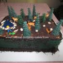 Homemade Deer Hunting Cake