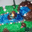 Homemade Diego Birthday Cake