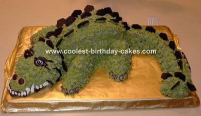 Sam's Dinosaur Cake