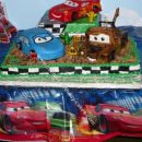 Homemade Disney Cars Cake