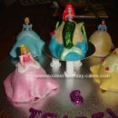 Homemade Disney Princesses Cakes
