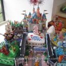 Homemade Disneyland Birthday Cake