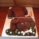 Homemade Dog Birthday Cake