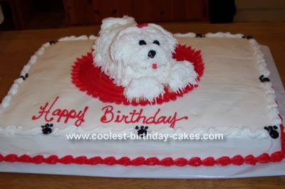3d Dog Cake
