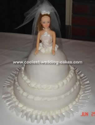 Coolest Doll Wedding Cake