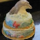 Homemade Dolphin Cake Design