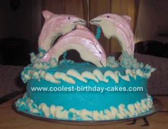 Dolphins Cake