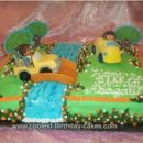 Homemade Dora Birthday Cake Idea