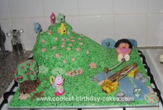 Dora the Explorer Cake