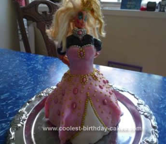 Homemade Drag Princess Cake