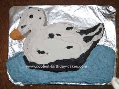 Homemade  Duck Cake Idea