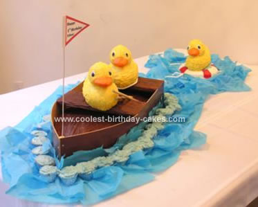 Homemade Ducky Cake