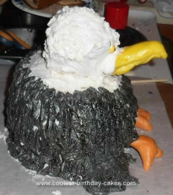 Homemade Eagle Cake