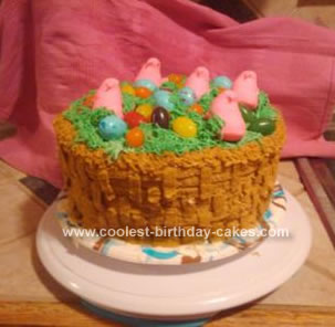 Coolest Easter Basket Cake