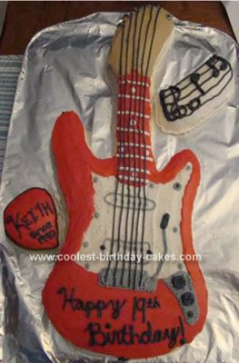Online Cake Order - Guitar Cake #413Hobbies – Michael Angelo's