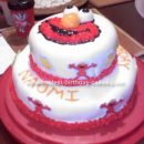 Homemade Elmo Birthday Cake Idea