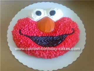 Elmo Cake