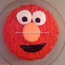 Homemade Elmo Cake Idea