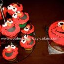 Homemade Elmo Cupcakes and Cake Ideas