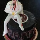 Homemade Elvis Birthday Cake