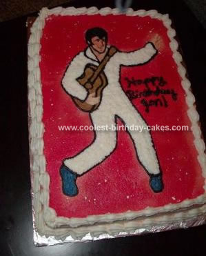 Homemade Elvis Cake