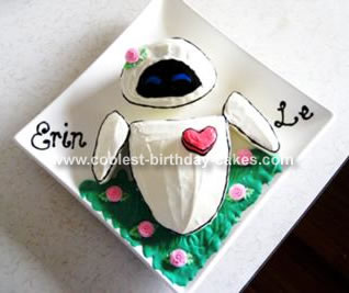 Erin's Eve from Wall-E Cake