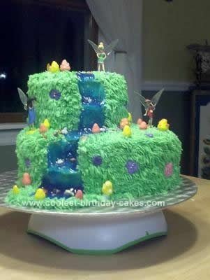 Homemade  Fairy Cake Design