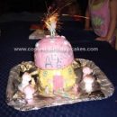 Homemade Fairy House Mushroom Cake