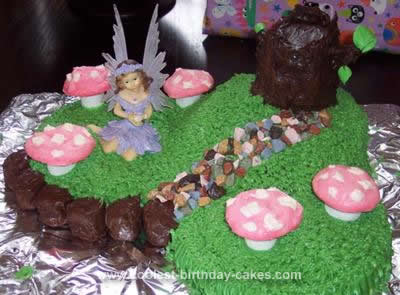 Homemade Fairy Land Cake