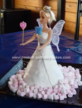 Homemade Fairy Princess Cake