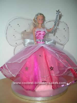 Homemade Fairy Princess Cake Design