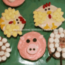 Homemade Farm Animal Cupcakes