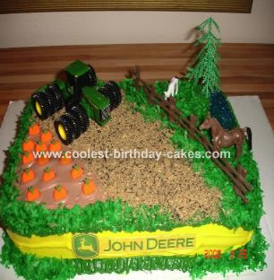 Farming Theme Cake