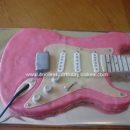 Homemade Fender Strato Birthday Cake