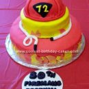 Homemade Fireman's Cake