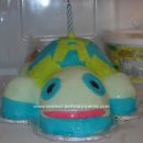 Homemade First Birthday Turtle Cake