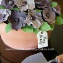 Homemade Flower Pot Cake