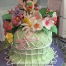 Homemade Flower Pot Fairy Cake